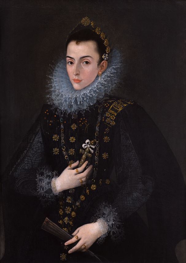 Juan Pantoja de la Cruz - Portrait of a Lady of the Court of Philip III | MasterArt